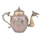 Copper & Brass Tea Pot With Fine Engraving