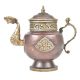 Brass & Copper Teapot Embossed Design