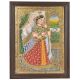 Tanjore Rajasthani Princess Painting With Frame