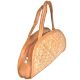 Bamboo Straw Small Semi Circle Sholder Bag