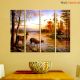 Deer Nature Panting Premium Quality Canvas Wall Hanging