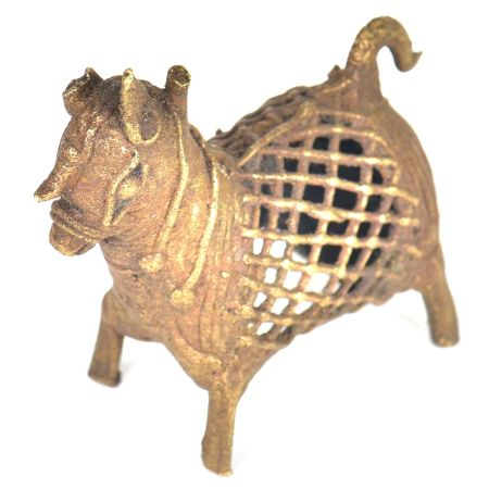 Brass Dhokra Art Tribal Animal