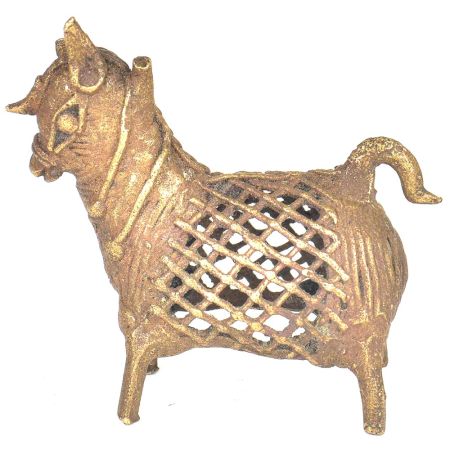 Brass Dhokra Art Tribal Animal