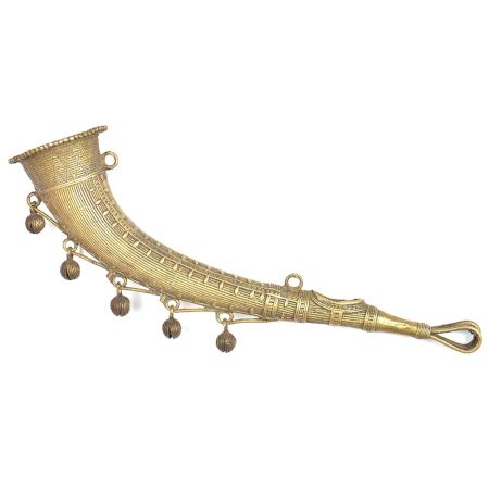 Old Brass Home Decor Trumpet