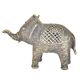 Brass Dhokra Tribal Art Elephant With Patina