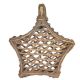 Dhokra Art Brass Tribal Star Shape Wall Hanging