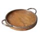 Round Tray With  Designer Handle