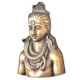 Brass Half Body Shiva Wall Art