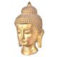 Lord Buddha Head Brass Statue