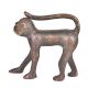 Brass Walking Monkey Sculpture