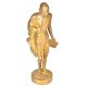 Brass Standing M.K. Gandhi With A Stick & Book