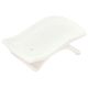 White Retro Ceramic Soap Dish With Stand