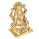 Brass Gaja Lakshmi Sitting On A Lotus