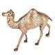 Decorative Engraved Brass Camel Staue