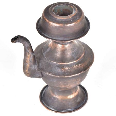 Vintage Brass Coffee Pot Tea Kettle Water Jug