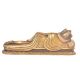 Brass Reclining Hanuman Statue