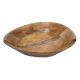Wooden Oval Bowl