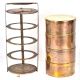 Brass Handcrafted 4 Tier Indian Lunch Box