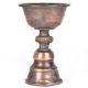 Vintage Embossed Cup Shaped Copper Incense Burner
