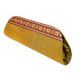Beige Color Handloom Silk Clutch Bag with Baluchari Motif Weave