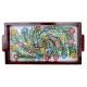 Floral Design Painting Wooden Tray