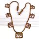 Tribal Handmande Brass Figurine Pendent Necklace