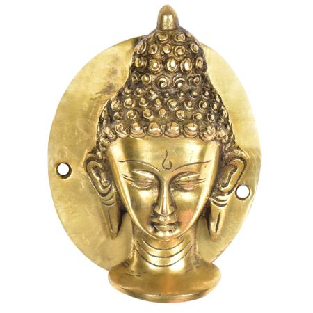 Handmade Buddha Brass Door Knocker