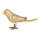 Vintage Solid Brass Bird FigurineÂ 