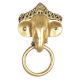 Brass Ganesha Head Door Knocker