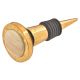 Round Cream Metal And Bone Wine Stopper