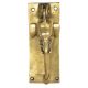 Brass Elephant Long Trunk Door Knocker