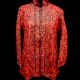 Designer Collection Jackets Short Sami Pashmina Fabric In Red