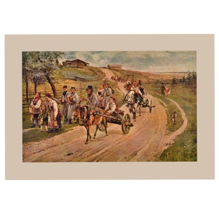 The Return Journey from the Market Poster