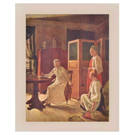 The Lady Of The Manor Poster Painting