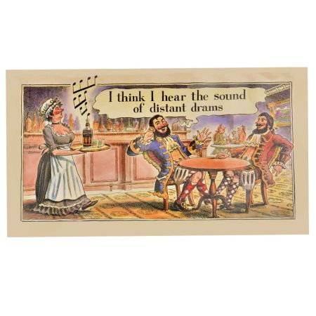 I think I hear the sound of distant dreams Vintage Poster