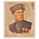 Print  of an Old German Soldier in Soviet Cap