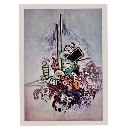 Print Of Ahmed Parvez Works Composition