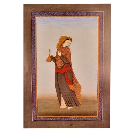 Print of Haji Muhammed Sharif Work Maiden
