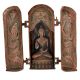 Brass Handcrafted Exclusive Buddha Shrine with Zushi Box