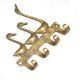 Vintage Brass Key Holder for 4 keys Wall Decor 3 Ducks Design