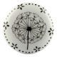 Floral Ceramic Flat Knobs