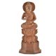 Wood Carved Buddha Statue