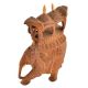 Elephant Animal Gift Home Decor India Wooden Handicraft Sculptue