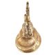 Elegant Brass Diya With Peacock Figurine