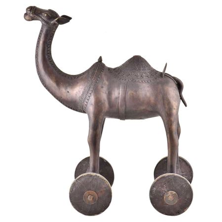 Tribal Camel on Rolling wheels 