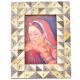 Handcrafted Gray annd White Bone Inlaid Photo Frame
