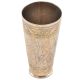 Brass Floral Etched Punjabi Lassi Glass