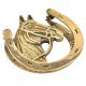 Handmade Brass Horse Shoe Door Knocker