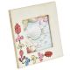 Hand Painted Floral Photo Frame