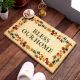SWHF Premium Coir and Rubber Quirky Design Door and Floor Mat : Bless Your Home